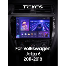 Android head unit Teyes CC3 6+128 Gb with 360° surround view° Volkswagen Jetta 6 2011-2018 10" 2k
