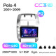 Android head unit Teyes CC3 6+128 Gb with 360° surround view° Volkswagen Polo Mk4 IV 4 (F2) 2001-2009 9" 2k
