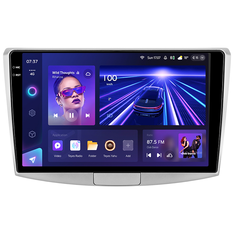 Android head unit Teyes CC3 4+32 Gb Volkswagen Passat 7 B7 2010-2015 10" 2k