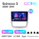 Android head unit Teyes CC3 6+128 Gb with 360° surround view° Volkswagen Scirocco 3 III Mk3 2008-2014 (F3) 9" 2k