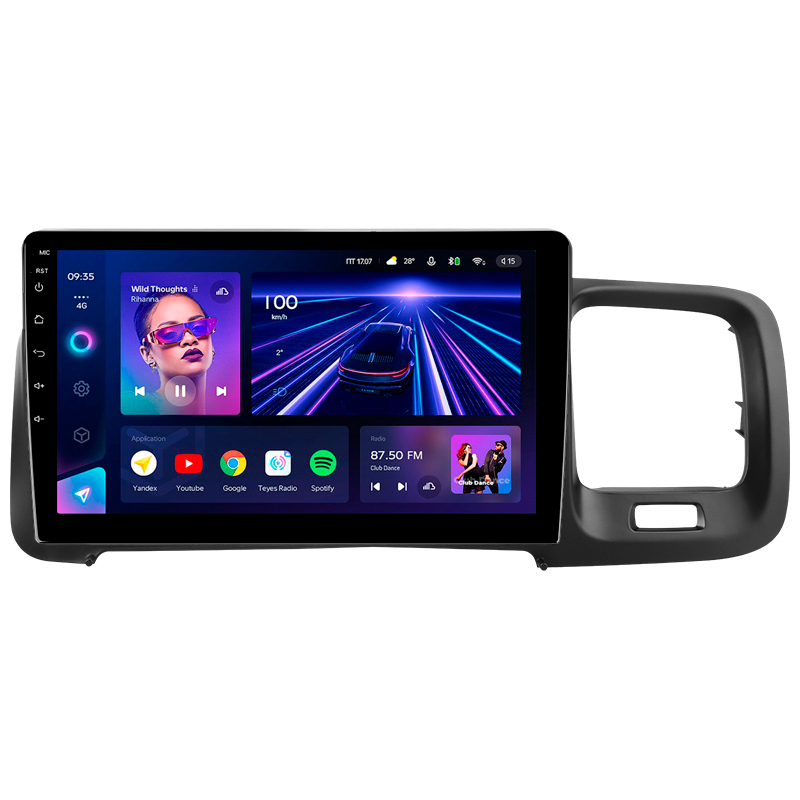 Android head unit Teyes CC3 4+32 Gb Volvo S60 Y20 2010-2018 9" (L1)