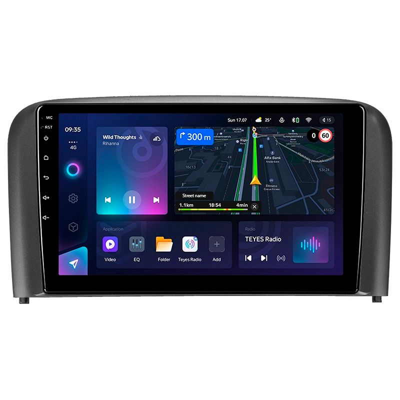 Android head unit Teyes CC3L 4+32 Gb Volvo S80 1 1998-2006 9" (L2)
