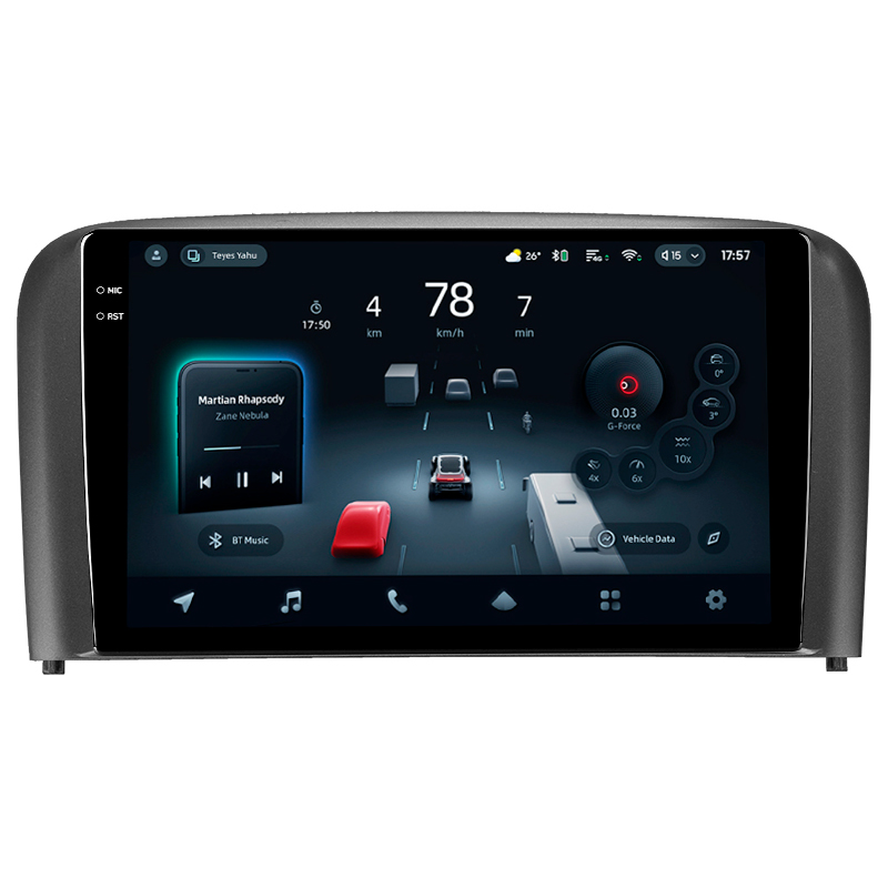 Android head unit Teyes CC4 Pro 8+128 Gb Volvo S80 1 1998-2006 9" 2k (L2)