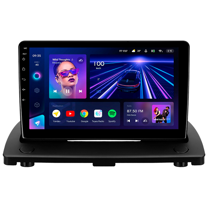 Android head unit Teyes CC3 4+32 Gb Volvo XC90 C (F1) 2002 - 2014 9" (L1)