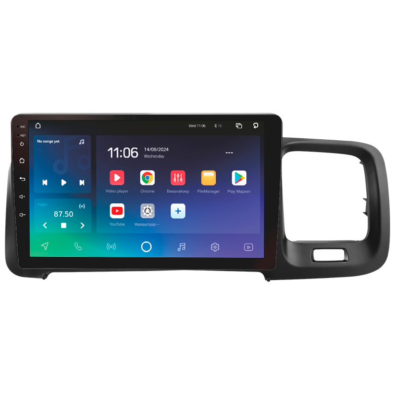 Android head unit SIGMA X9432 ANDROID 10 4+32 Gb 4G DSP Volvo S60 Y20 2010-2018 9" (L1)