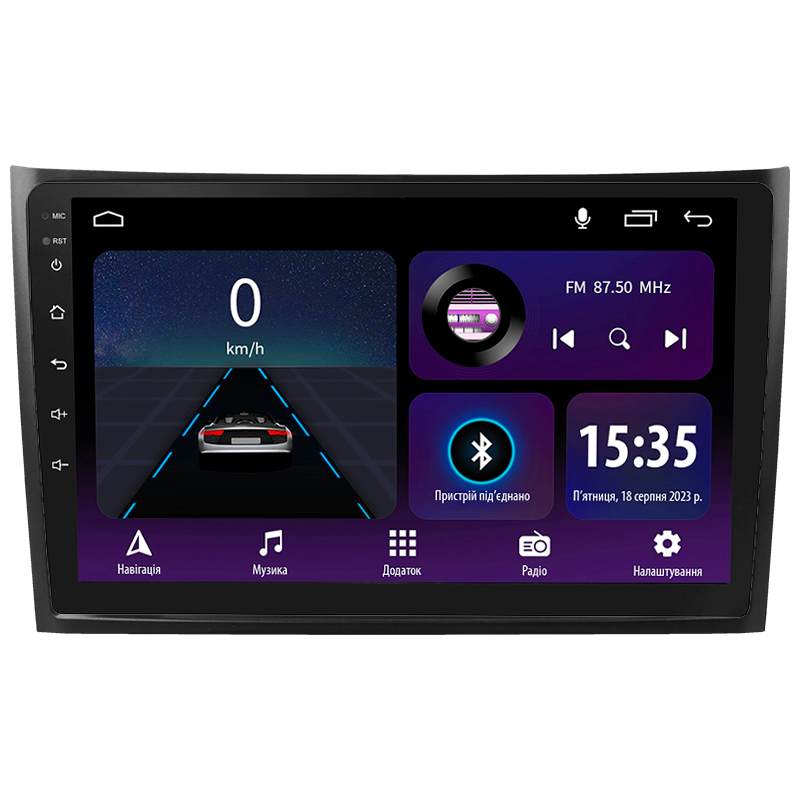 Android head unit SIGMA E10232 ANDROID 10 2+32 Gb Volvo XC90 C (F2) 2002 - 2014 10" (L2)
