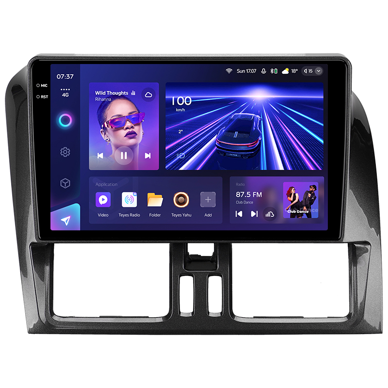 Android head unit Teyes CC3 4+32 Gb Volvo XC60 I 1 (B) 2013-2017 9" 2k (L2)