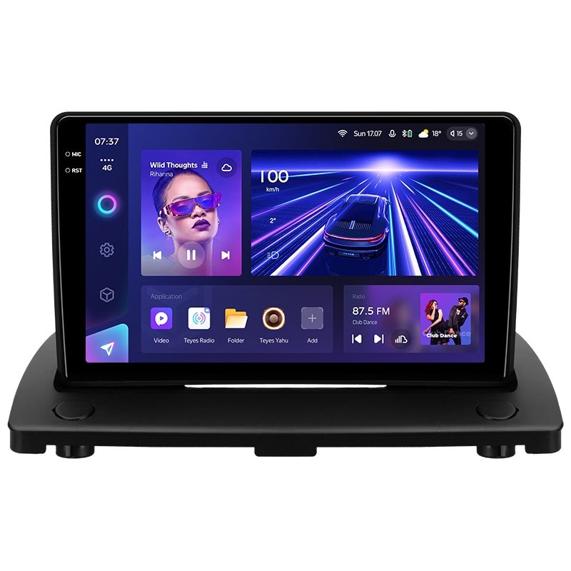 Android head unit Teyes CC3 6+128 Gb Volvo XC90 C (F1) 2002 - 2014 9" 2k (L1)