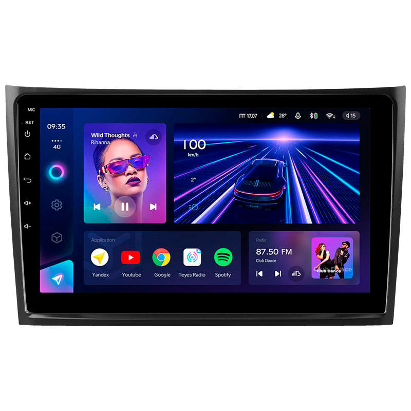 Android head unit Teyes CC3 4+32 Gb Volvo XC90 C (F2) 2002 - 2014 10" (L2)