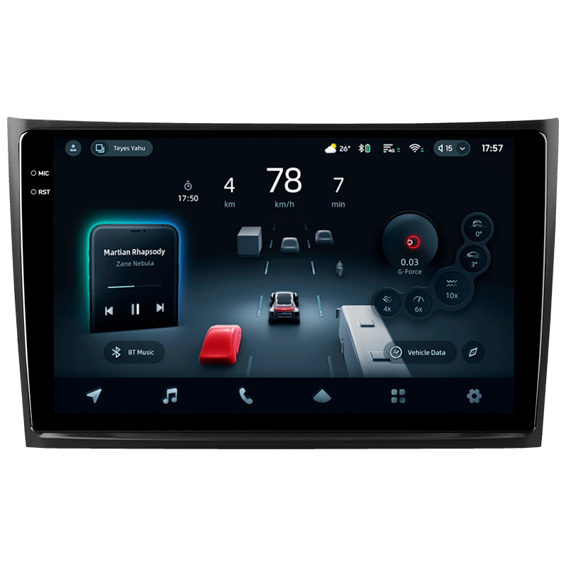Android head unit Teyes CC4 Pro 8+128 Gb Volvo XC90 C (F2) 2002 - 2014 10" 2k (L2)