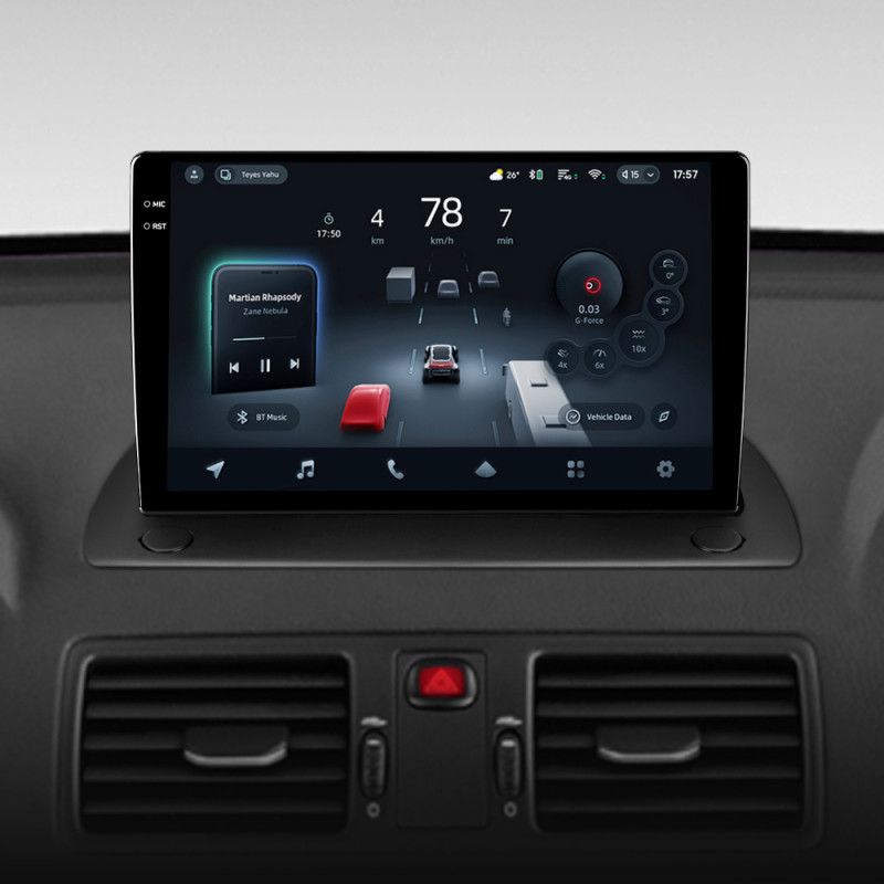 Android head unit Teyes CC4 Pro 8+128 Gb Volvo XC90 C (F1) 2002 - 2014 9" 2k (L1)