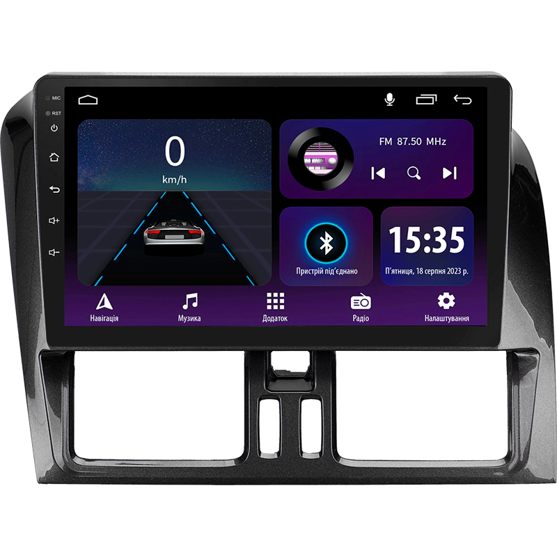 Android head unit SIGMA E9232 ANDROID 10 2+32 Gb Volvo XC60 I 1 (B) 2013-2017 9" (L2)