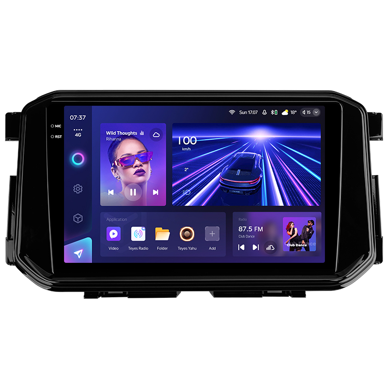 Android head unit Teyes CC3 4+32 Gb Nissan Terra Xterra 2018-2022 9" 2k (L1)