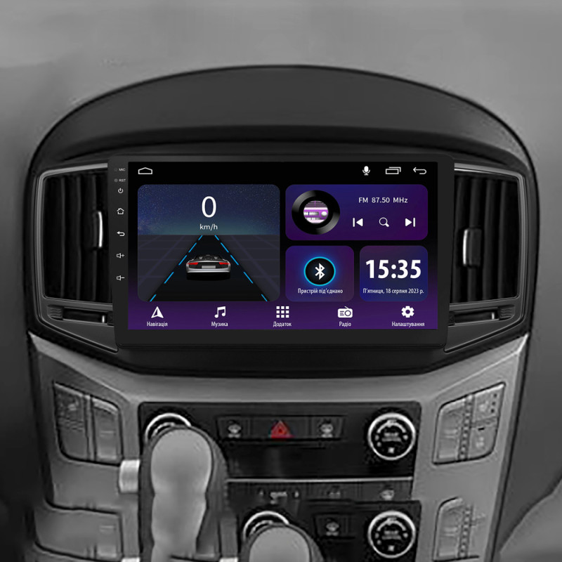 Android head unit SIGMA E9232 ANDROID 10 2+32 Gb Hyundai H1 II 2 TQ 2015-2021 (F2) 9"