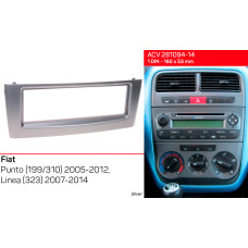 Estructura de transición para Fiat Punto, línea ACV 281094-14-2.