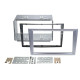 Adapter frame for Opel Agila, Combo, Corsa, Meriva, Omega, Signum, Tigra, Vectra, Vivaro ACV 381230-26-3