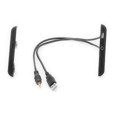 Adapter frame for Toyota with USB and AUX extender Carav 11-712
