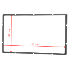 Universal frame 2 DIN Carav 11-901