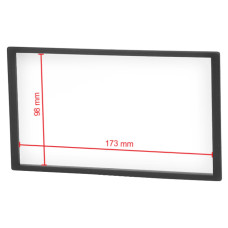 Universal frame 2 DIN Carav 11-902