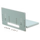 Universal metal mounting bracket for rear radio grille 9", 10.1" Carav 22-1300
