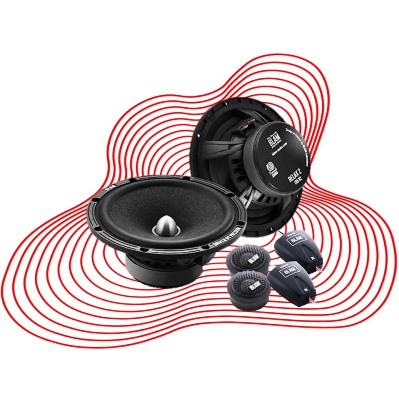 Component audio system BLAM SUPER RELAX SR165S