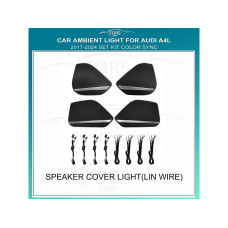 Ambient lighting FORS.auto for Audi A4L 2017-2024 (Speaker Cover Light-Lin Wire)