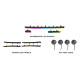 Ambient interior lighting FORS.auto for Audi A3 2013-2020 (Rainbow Kit)-25 LEDs
