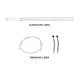 Ambient interior lighting FORS.auto for Audi A8 2011-2017-3 LEDs