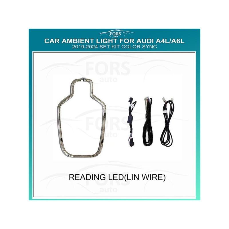 Ambient lighting FORS.auto for Audi A4L/A6L 2019-2024 (Reading LED-Lin Wire)