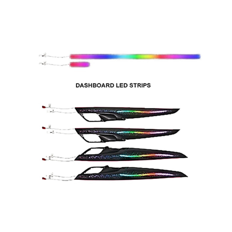 Ambient interior lighting FORS.auto for BMW X5/F15 2014-2018 (Galaxy)-22 LEDs
