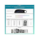 Ambient interior lighting FORS.auto for Bentley Continental 2004-2011 (Galaxy)-11 LEDs