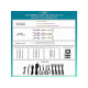 Ambient interior lighting FORS.auto for Cadillac CT5 (Ambient Light)-21 LEDs