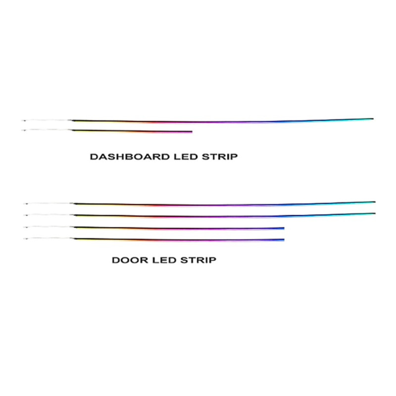 Ambient interior lighting FORS.auto for Cadillac CT4 (Ambient Light)-18 LEDs
