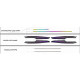 Ambient interior lighting FORS.auto for Cadillac XT5/XT6 (Chaser)-16 LEDs