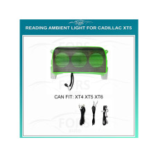 Ambient interior lighting FORS.auto for Cadillac XT5 (Reading Ambient Light)