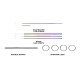 Ambient interior lighting FORS.auto for Ford Mondeo 2022 (Standard-Equipped)-24 LEDs