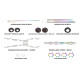 Ambient interior lighting FORS.auto for Geely E8 Galaxy 2024 (Rainbow Kit)-34 LEDs