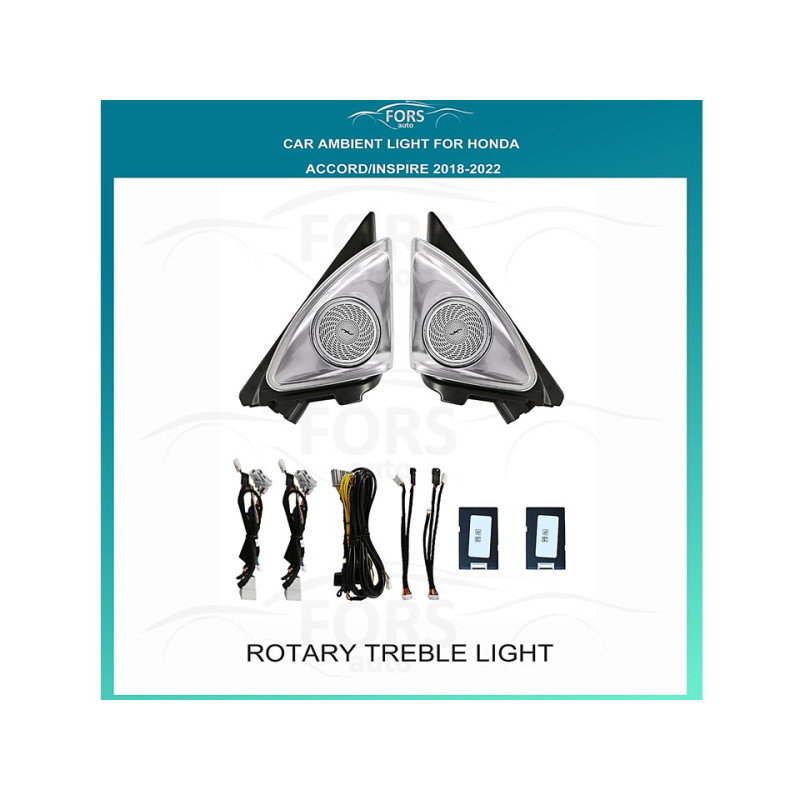 Ambient lighting FORS.auto for Honda Accord/Inspire (Rotary Treble Light) 2018-2022