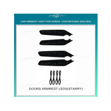 Ambient interior lighting FORS.auto for Honda Civic/Integra 2022-2023 (Doors Armrest Leds-Starry)
