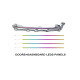 Ambient interior lighting FORS.auto for Honda Accord (10TH) 2018-2022 (Rainbow Kit)-19 LEDs