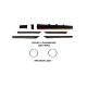 Ambient interior lighting FORS.auto for Honda Civic 2016-2021 (Dynamic Rainbow Kit)-22 LEDs