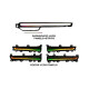 Ambient interior lighting FORS.auto for Honda Civic/Integra 2022-2023 (Dynamic Rainbow Kit)-20 LEDs