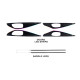 Ambient interior lighting FORS.auto for Infiniti Q50 2013-2021 (Carbon Fiber)-16 LEDs