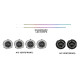 Ambient interior lighting FORS.auto for Jeep Wrangler Rubicon 2018-2023 (Ambient Light)-20 LEDs