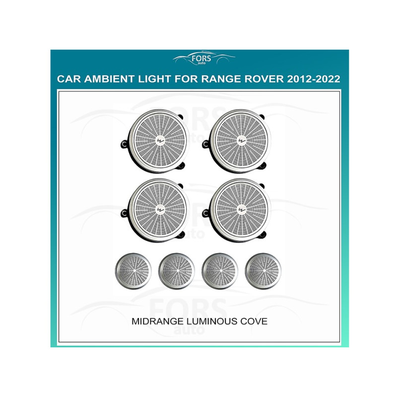 Ambient lighting FORS.auto for Range Rover 2012-2022 (Midrange Luminous Cove)