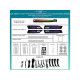 Ambient interior lighting FORS.auto for Range Rover Sport 2013-2022 (Dynamic Ribbon)-31 LEDs