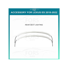 Ambient lighting FORS.auto for Lexus ES 2018-2022 (Rear Seat Lighting)