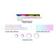 Ambient interior lighting FORS.auto for Lexus RX 2023 (Rainbow Kit)-31 LEDs