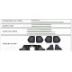Ambient interior lighting FORS.auto for Lincoln Corsair 2020-2023 (Rainbow Kit)-29 LEDs