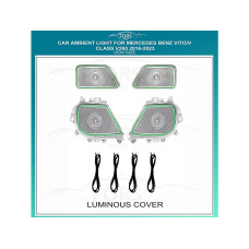 Ambient interior lighting FORS.auto for Mercedes-Benz Vito/V-Class V260 2016-2023 (Luminous Cover)